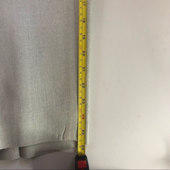 Neiman Marcus Silk Dress Pants Plus Size Fully Lined Ice Blue Grey Size 24 - Picture 12 of 12